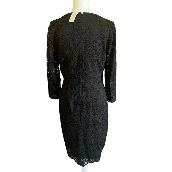 the Loft NWT lace lined pencil dress size 6 - Picture 5 of 7